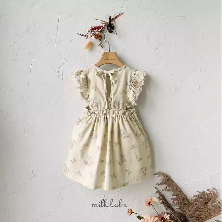 Milk Balm - Korean Children Fashion - #stylishchildhood - Floria One-piece - 6
