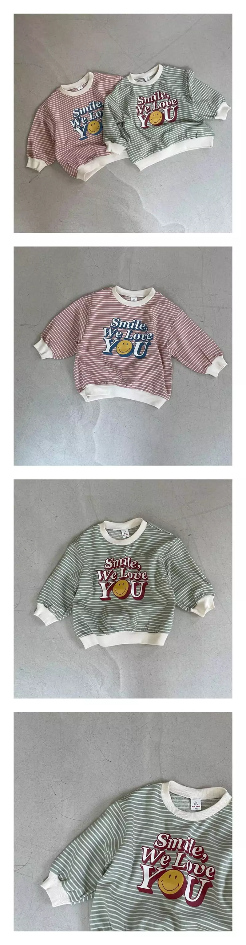 Milk Bebe - Korean Children Fashion - #fashionkids - Smile Tee