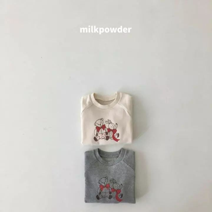 Milk Powder - Korean Children Fashion - #Kfashion4kids - Ribbon Sweatshirt - 5