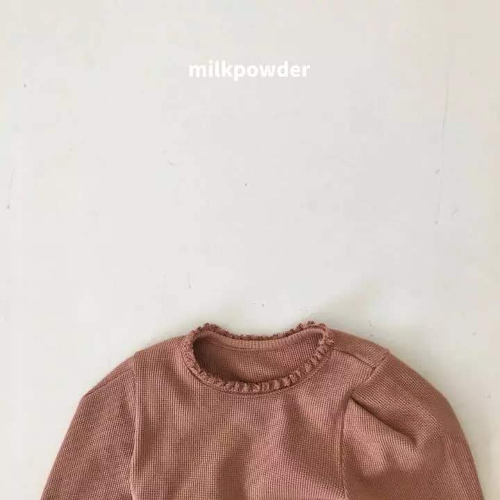 Milk Powder - Korean Children Fashion - #childofig - Waffle Tee - 10