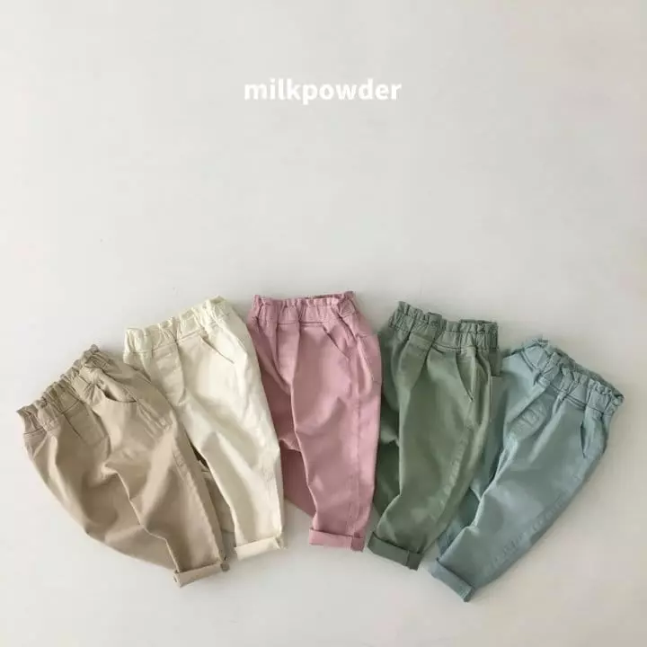 Milk Powder - Korean Children Fashion - #designkidswear - Macaroon Pants - 10