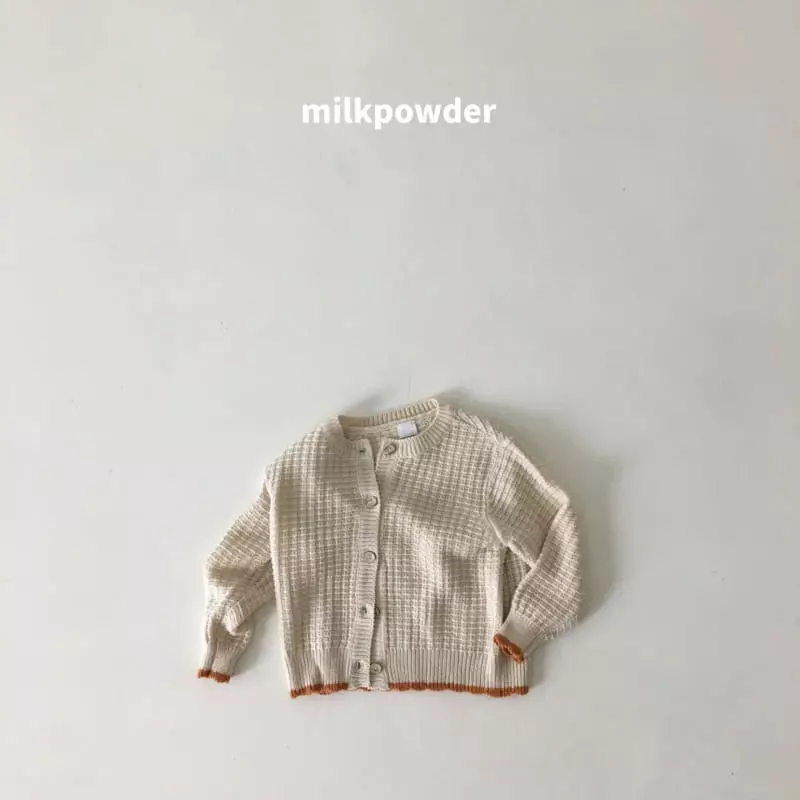 Milk Powder - Korean Children Fashion - #discoveringself - Mochi Knit Cardigan - 6