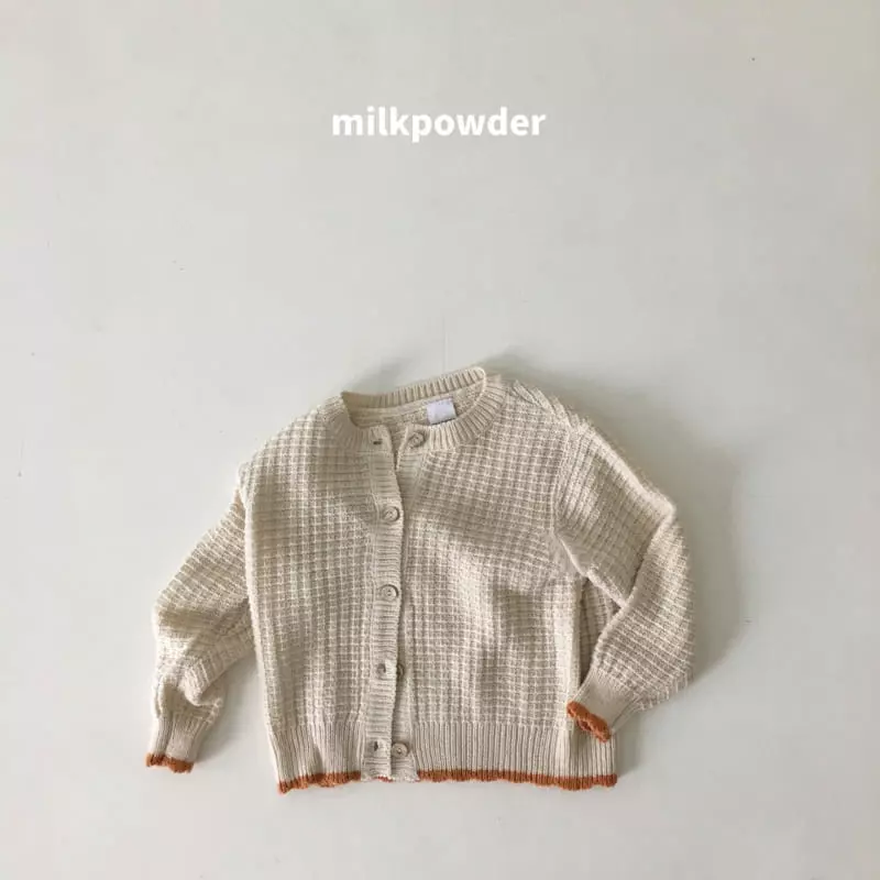 Milk Powder - Korean Children Fashion - #fashionkids - Mochi Knit Cardigan - 7