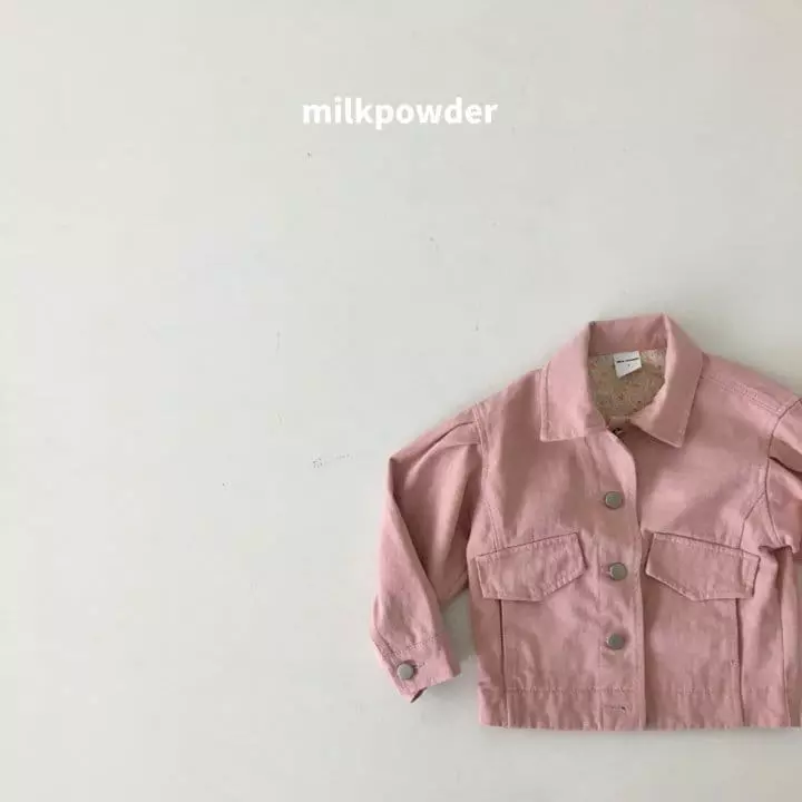 Milk Powder - Korean Children Fashion - #kidsshorts - Muffin Jacket - 6