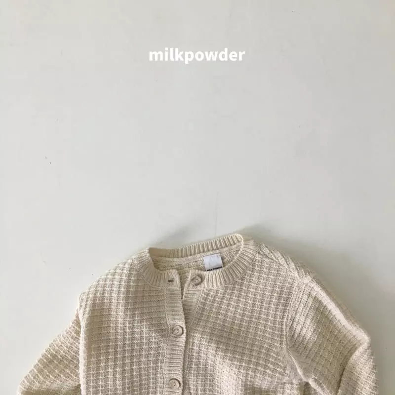 Milk Powder - Korean Children Fashion - #kidsstore - Mochi Knit Cardigan - 9