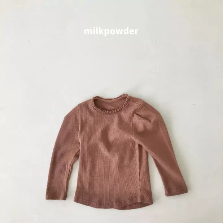 Milk Powder - Korean Children Fashion - #kidsstore - Waffle Tee - 2
