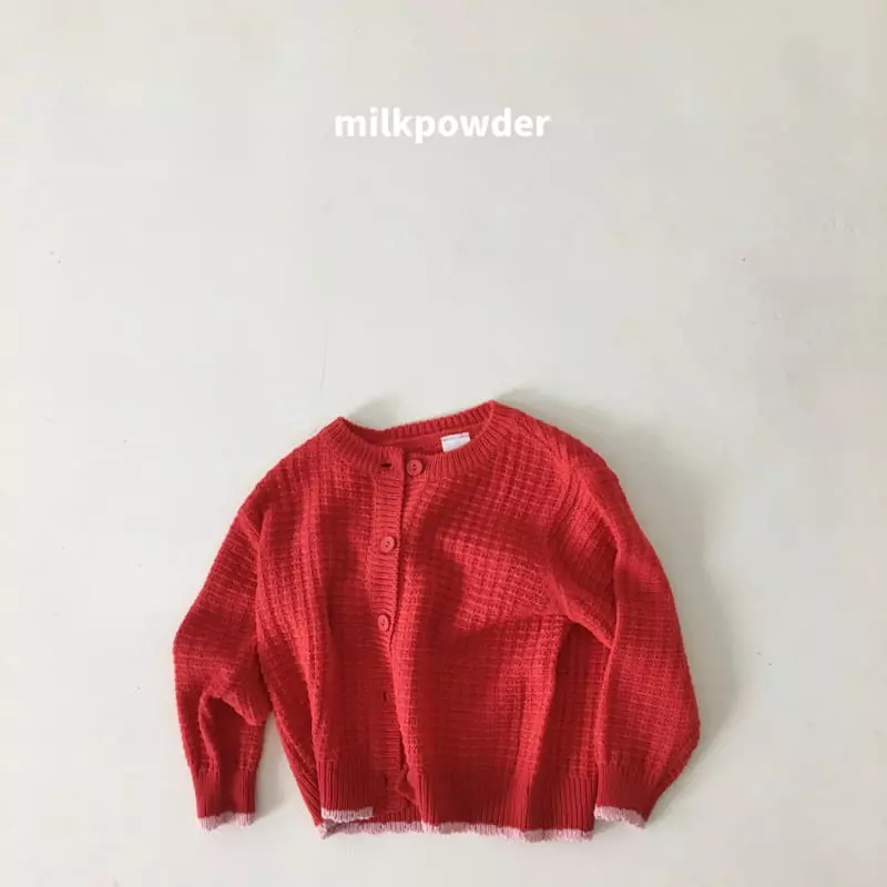 Milk Powder - Korean Children Fashion - #littlefashionista - Mochi Knit Cardigan - 12