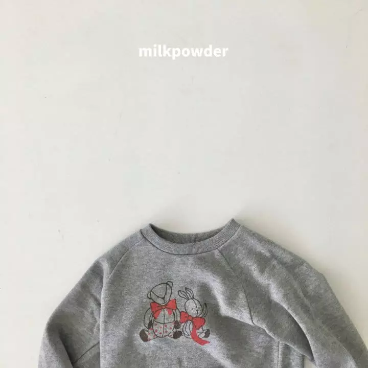 Milk Powder - Korean Children Fashion - #magicofchildhood - Ribbon Sweatshirt - 7
