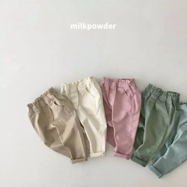 Milk Powder - Korean Children Fashion - #minifashionista - Macaroon Pants - 4