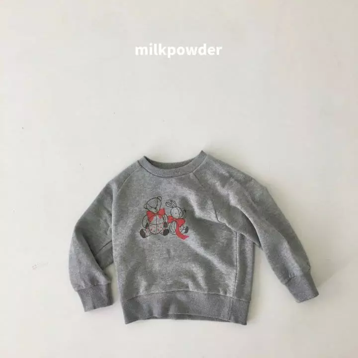 Milk Powder - Korean Children Fashion - #prettylittlegirls - Ribbon Sweatshirt - 9