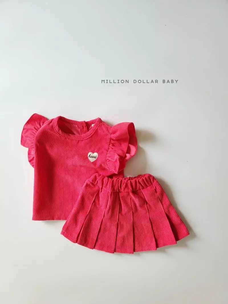 Million Dollar Baby - Korean Children Fashion - #Kfashion4kids - Frill Vest Set - 3
