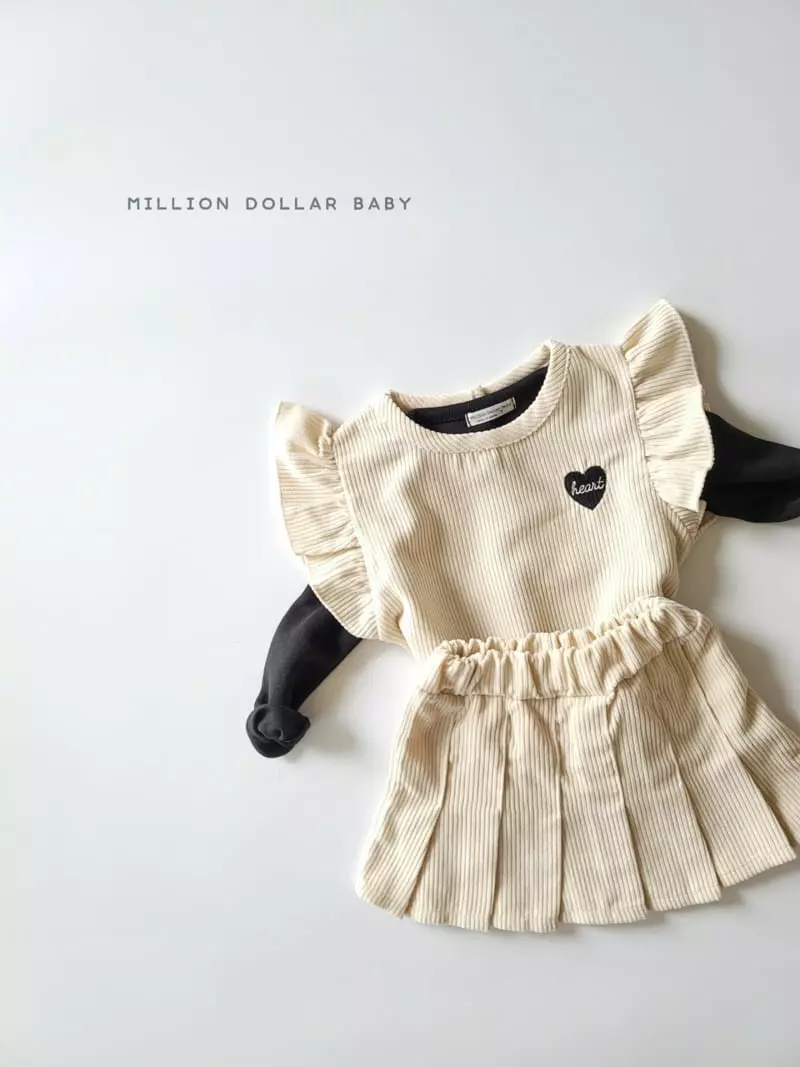 Million Dollar Baby - Korean Children Fashion - #childofig - Flower Tee - 7