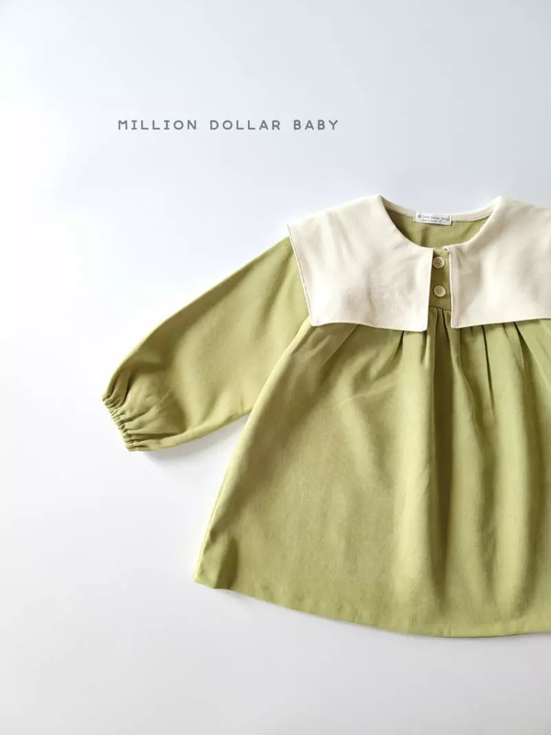 Million Dollar Baby - Korean Children Fashion - #childrensboutique - Bear Sailor One-piece - 7