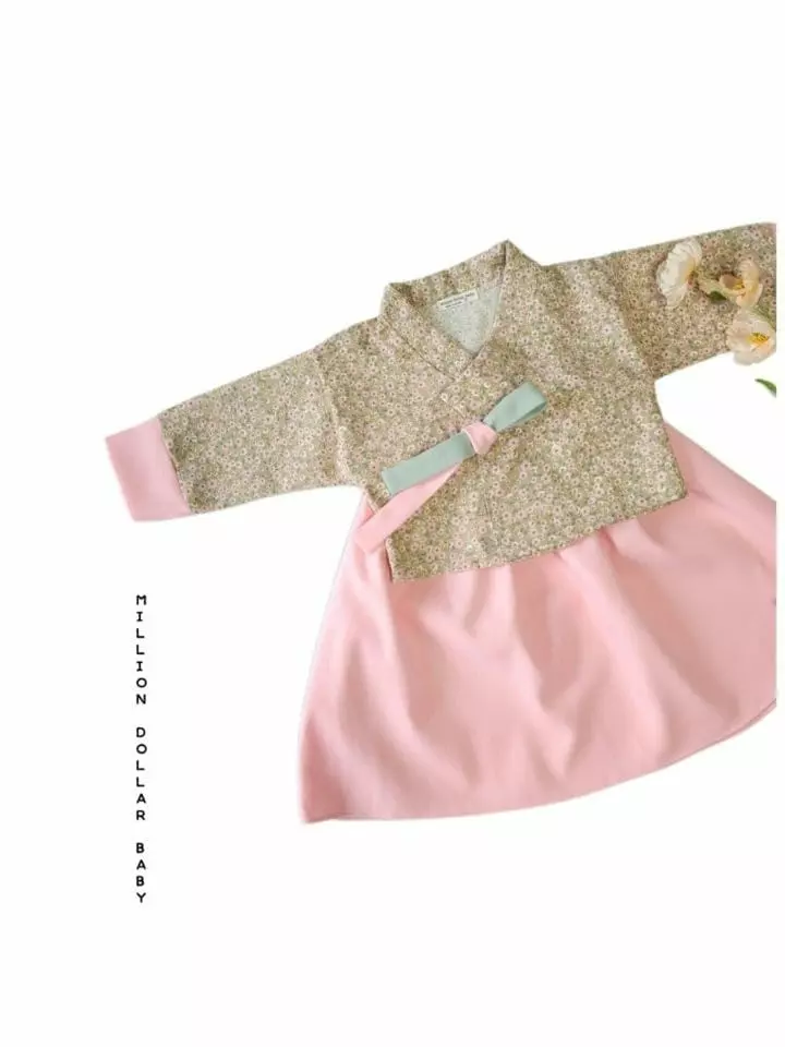 Million Dollar Baby - Korean Children Fashion - #designkidswear - Million Hanbok - 7