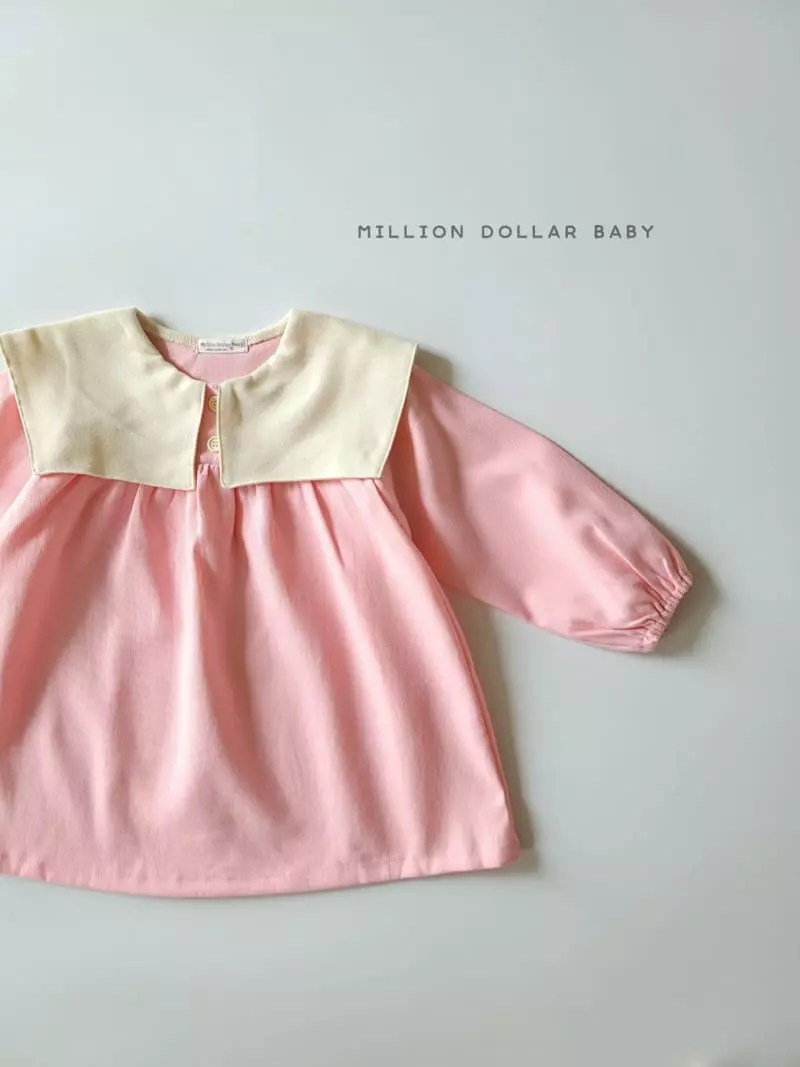 Million Dollar Baby - Korean Children Fashion - #discoveringself - Bear Sailor One-piece - 9