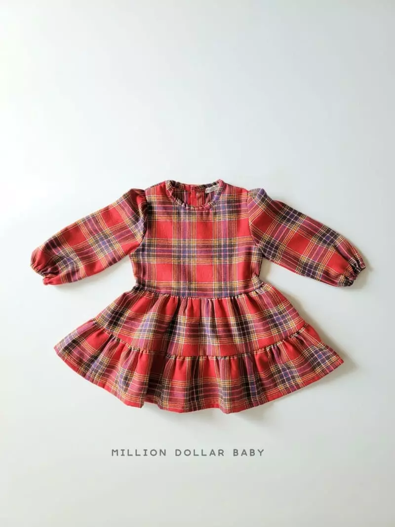 Million Dollar Baby - Korean Children Fashion - #discoveringself - Million Check Hairband - 8