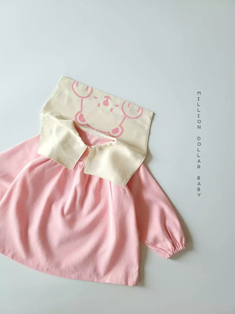Million Dollar Baby - Korean Children Fashion - #fashionkids - Bear Sailor One-piece - 10