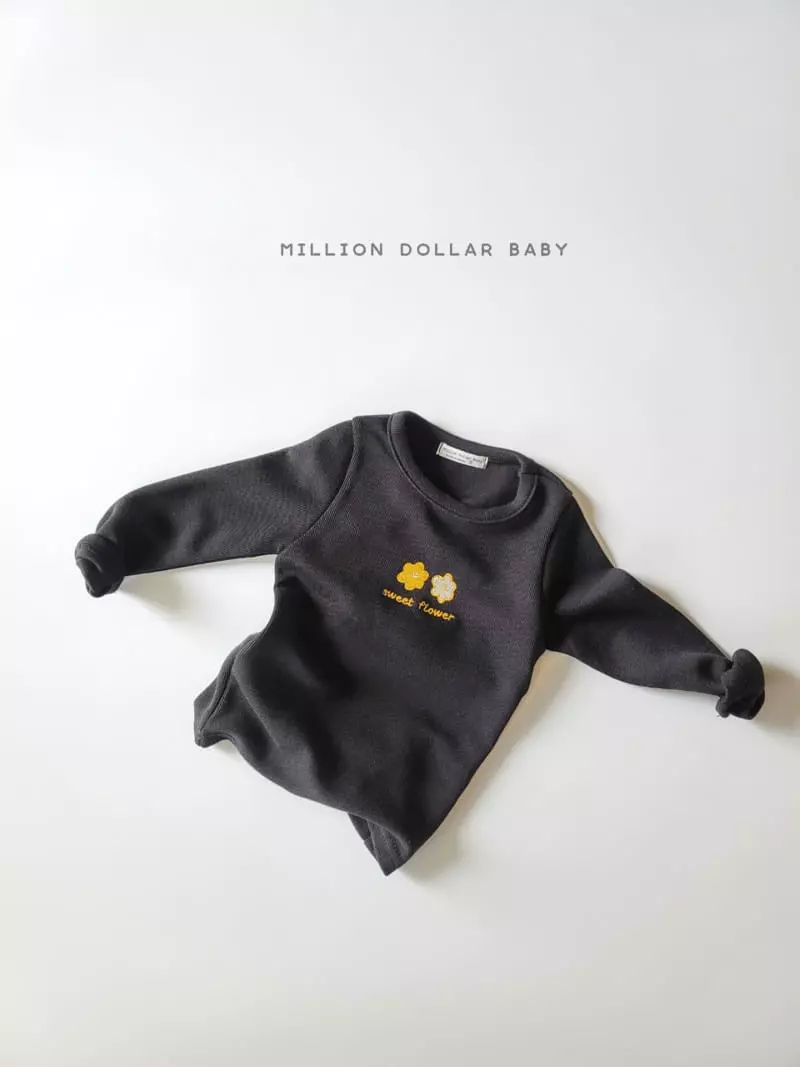 Million Dollar Baby - Korean Children Fashion - #kidzfashiontrend - Flower Tee