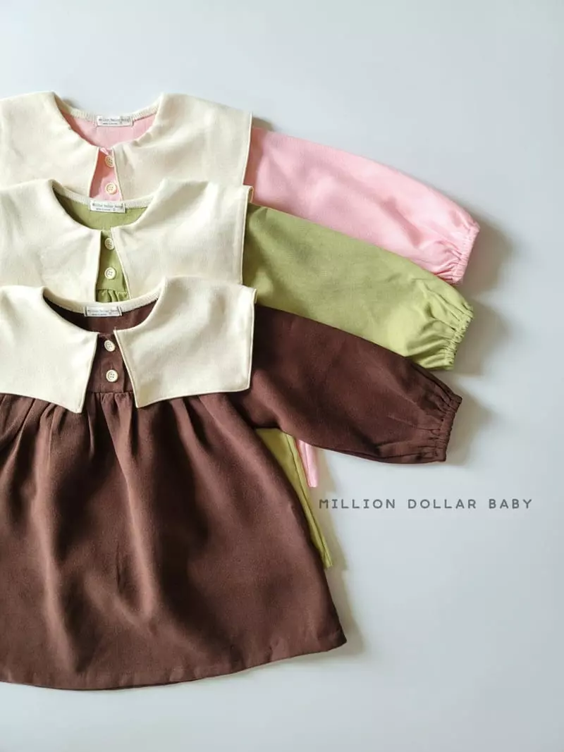 Million Dollar Baby - Korean Children Fashion - #littlefashionista - Bear Sailor One-piece