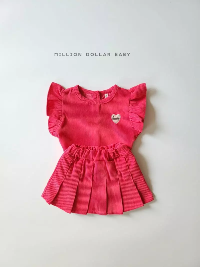 Million Dollar Baby - Korean Children Fashion - #magicofchildhood - Frill Vest Set - 5
