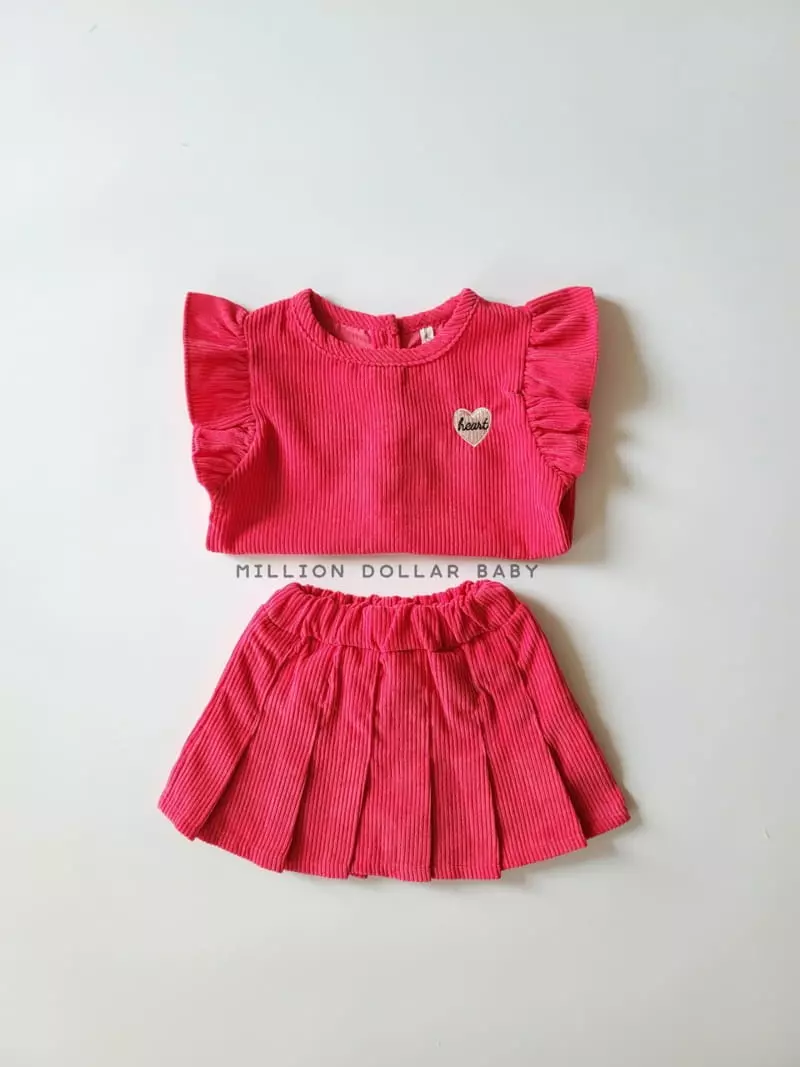 Million Dollar Baby - Korean Children Fashion - #minifashionista - Frill Vest Set - 6