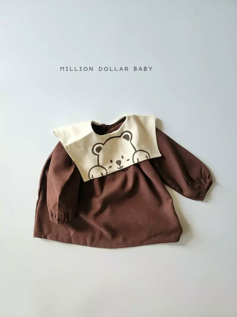 Million Dollar Baby - Korean Children Fashion - #minifashionista - Bear Sailor One-piece - 4