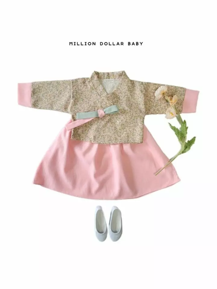 Million Dollar Baby - Korean Children Fashion - #toddlerclothing - Million Hanbok - 4