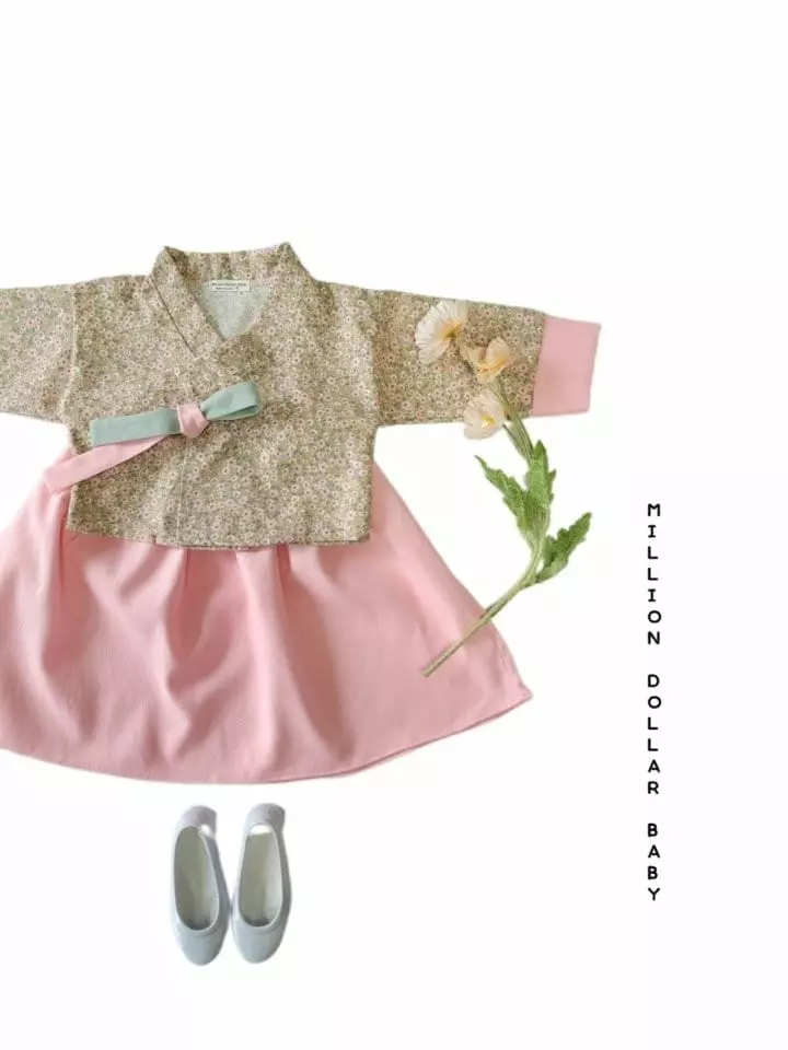 Million Dollar Baby - Korean Children Fashion - #todddlerfashion - Million Hanbok - 2