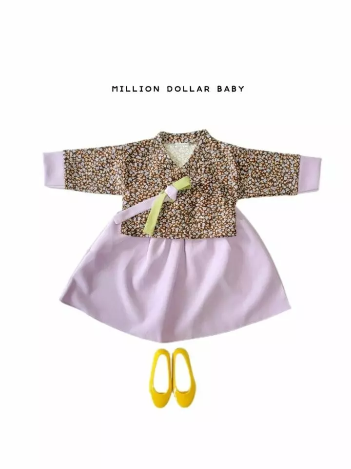 Million Dollar Baby - Korean Children Fashion - #toddlerclothing - Million Hanbok - 3