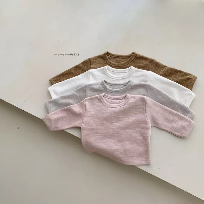 Mimi Market - Korean Baby Fashion - #babyboutique - Slub Tee - 5