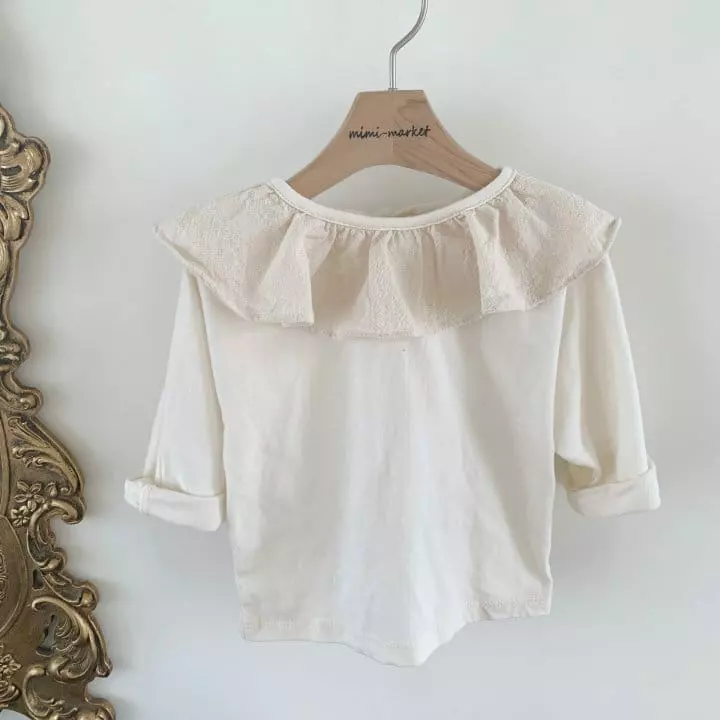 Mimi Market - Korean Baby Fashion - #babyboutique - Lora Collar Tee - 3