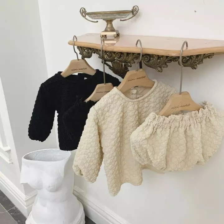 Mimi Market - Korean Baby Fashion - #babyboutique - Off Top Bottom Set - 5
