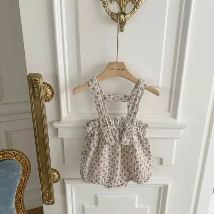 Mimi Market - Korean Baby Fashion - #babyboutiqueclothing - Happy Dungarees