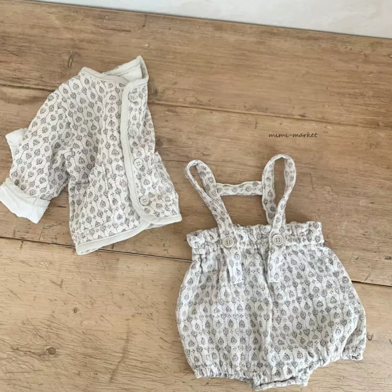 Mimi Market - Korean Baby Fashion - #babyboutiqueclothing - Happy Dungarees - 4