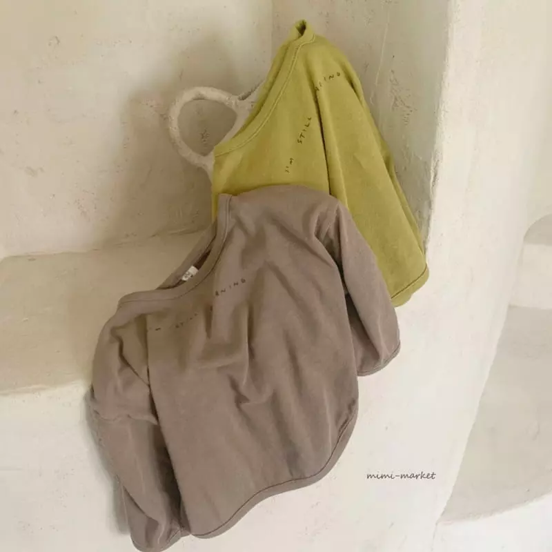 Mimi Market - Korean Baby Fashion - #babyclothing - Still Piping Tee - 12