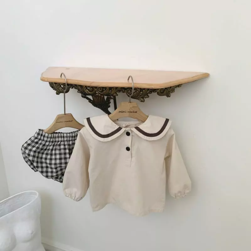 Mimi Market - Korean Baby Fashion - #babyclothing - Sailor Top Bottom Set - 7