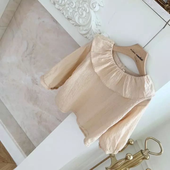 Mimi Market - Korean Baby Fashion - #babyclothing - Cuff Blouse - 6