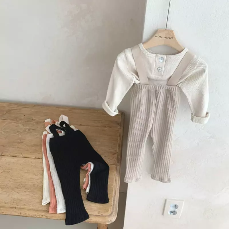 Mimi Market - Korean Baby Fashion - #babyfashion - Cozy Dungarees - 10