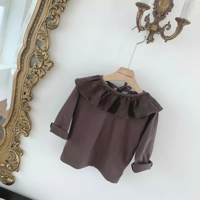 Mimi Market - Korean Baby Fashion - #babyfashion - Rora Collar Tee - 8