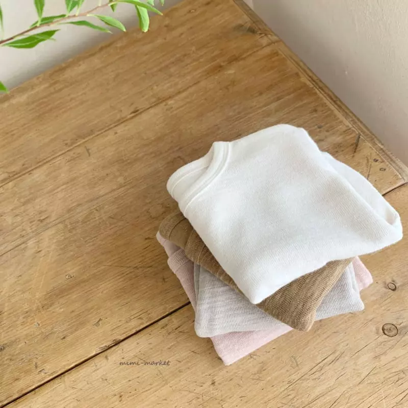 Mimi Market - Korean Baby Fashion - #babyfashion - Slub Tee - 9