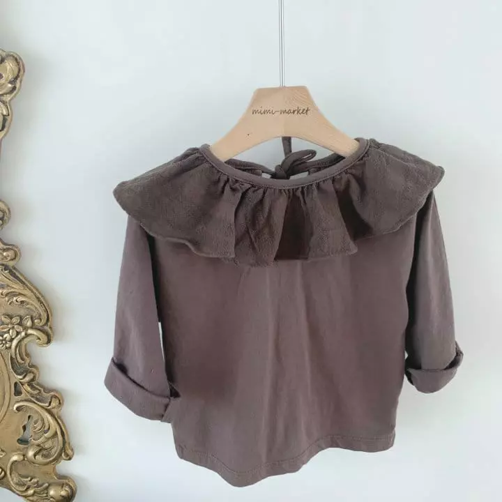 Mimi Market - Korean Baby Fashion - #babyfashion - Lora Collar Tee - 6