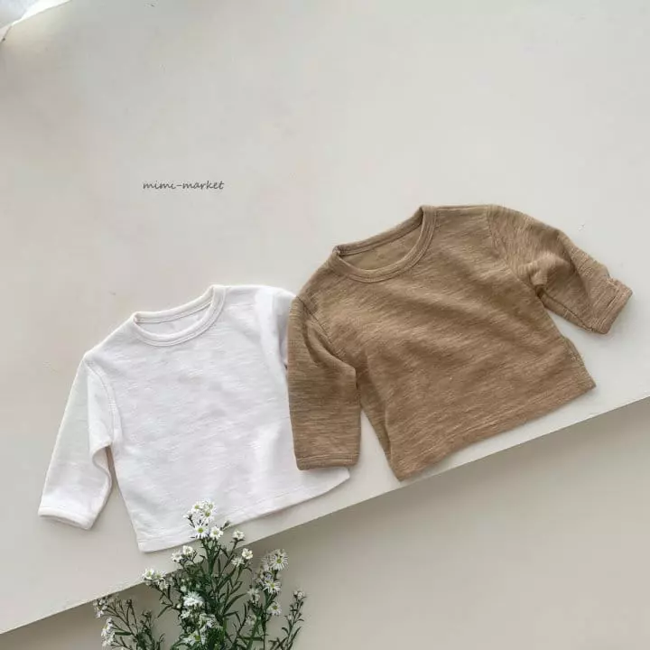 Mimi Market - Korean Baby Fashion - #babyfashion - Slub Tee - 7