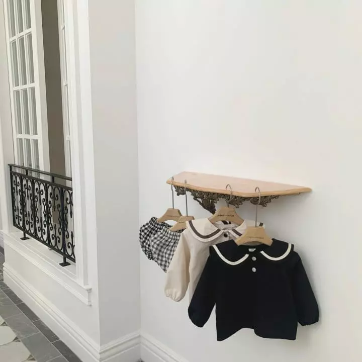Mimi Market - Korean Baby Fashion - #babyfashion - Sailor Top Bottom Set - 6