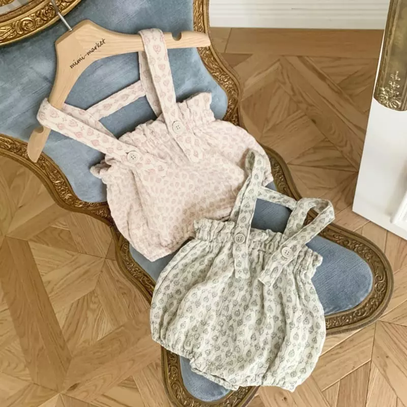 Mimi Market - Korean Baby Fashion - #babyfever - Happy Dungarees - 6