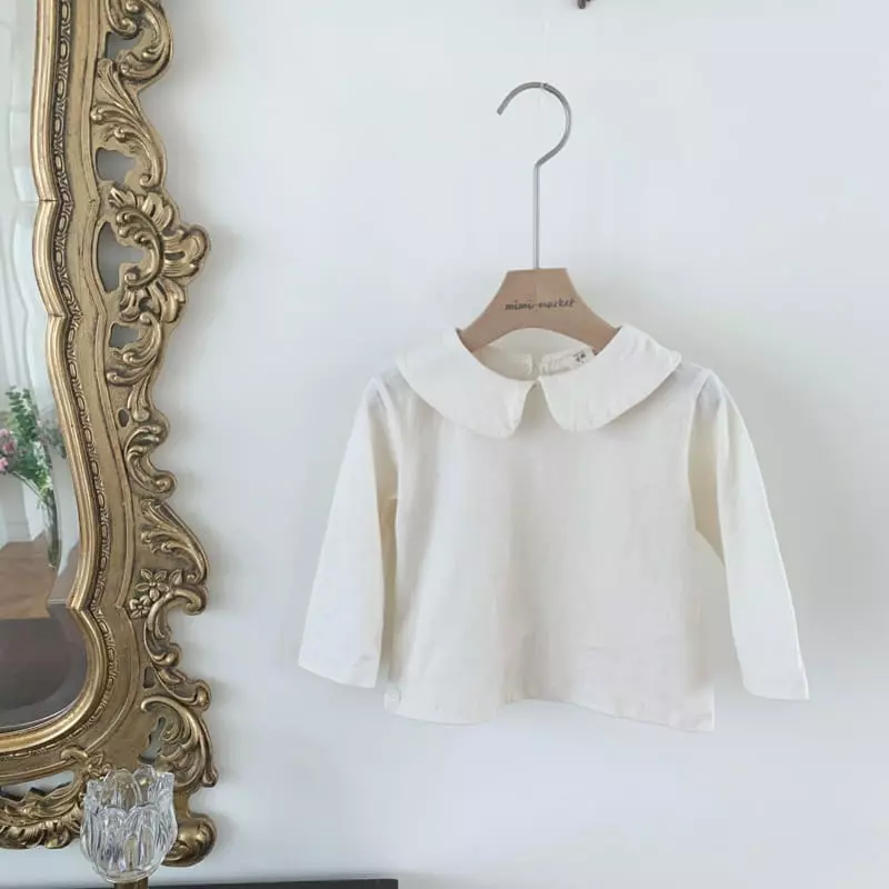 Mimi Market - Korean Baby Fashion - #babyfever - Marlang Collar Tee - 12