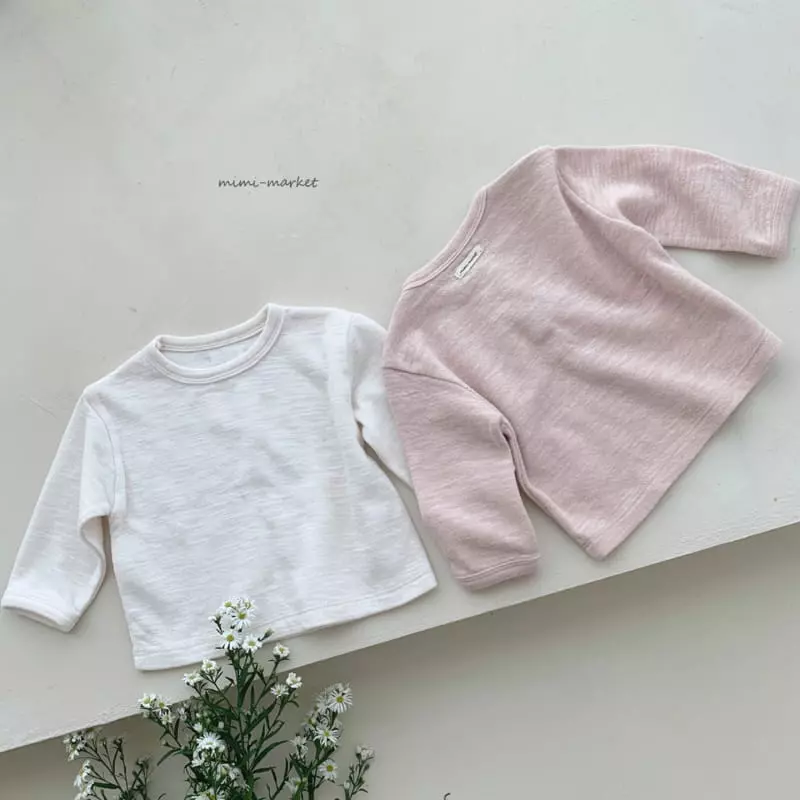 Mimi Market - Korean Baby Fashion - #babyfever - Slub Tee - 10
