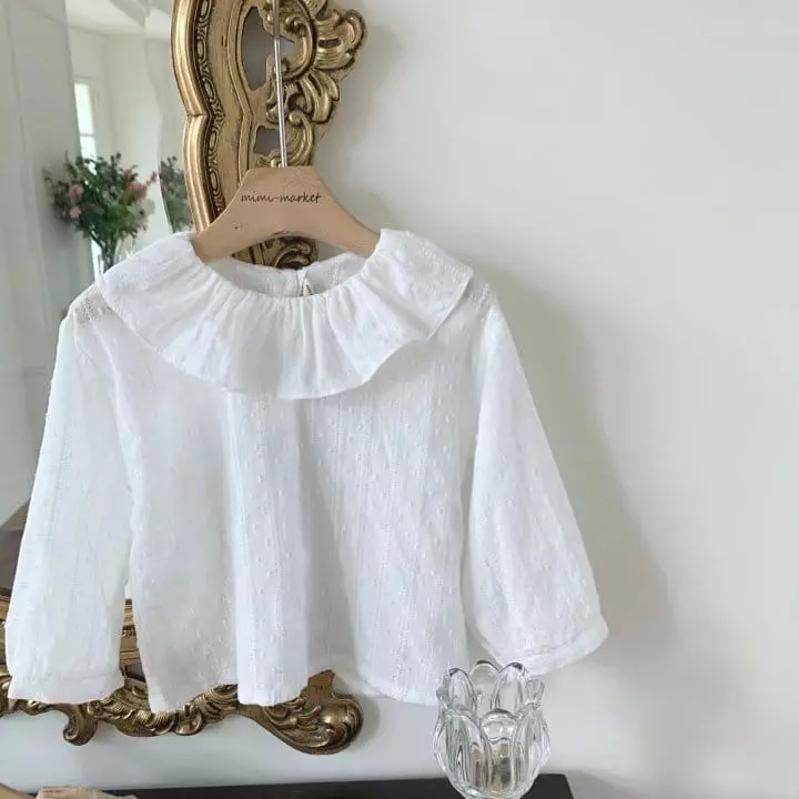 Mimi Market - Korean Baby Fashion - #babyfever - Cuff Blouse - 8