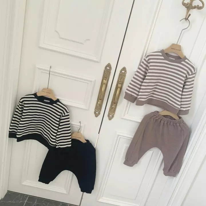 Mimi Market - Korean Baby Fashion - #babyfever - Mimi Top Bottom Set