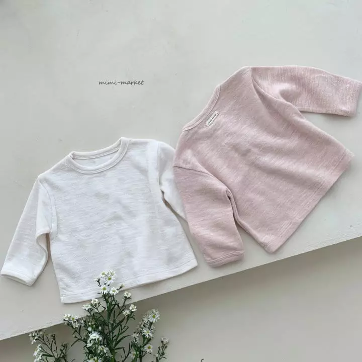 Mimi Market - Korean Baby Fashion - #babyfever - Slub Tee - 8