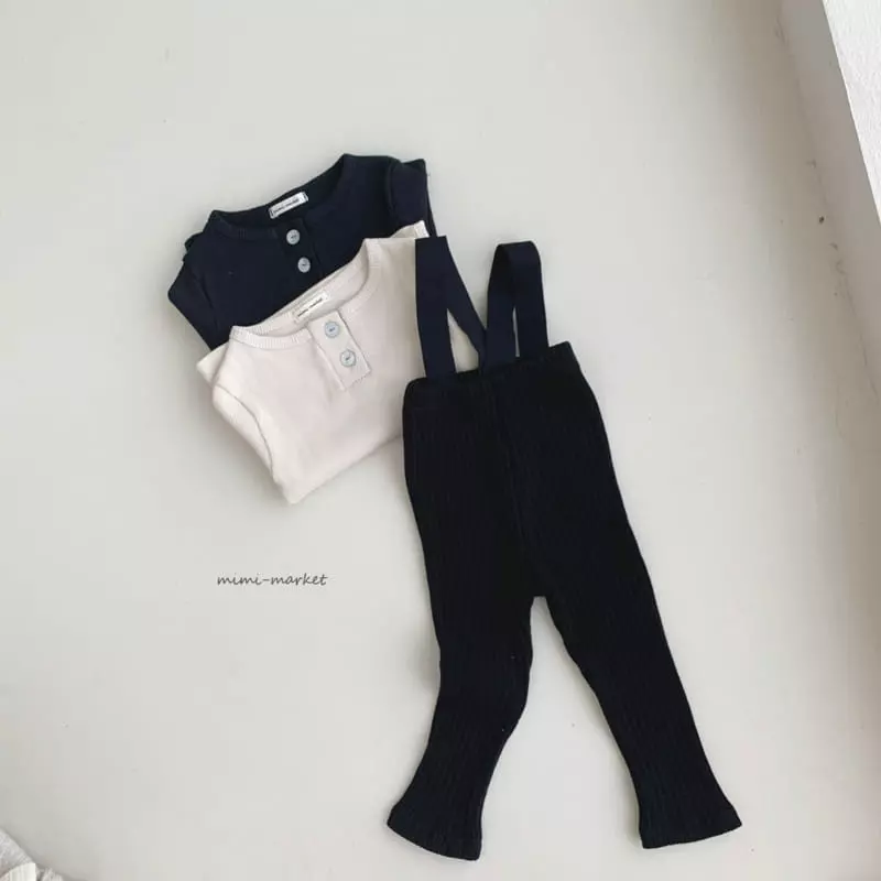 Mimi Market - Korean Baby Fashion - #babygirlfashion - Cozy Dungarees - 12
